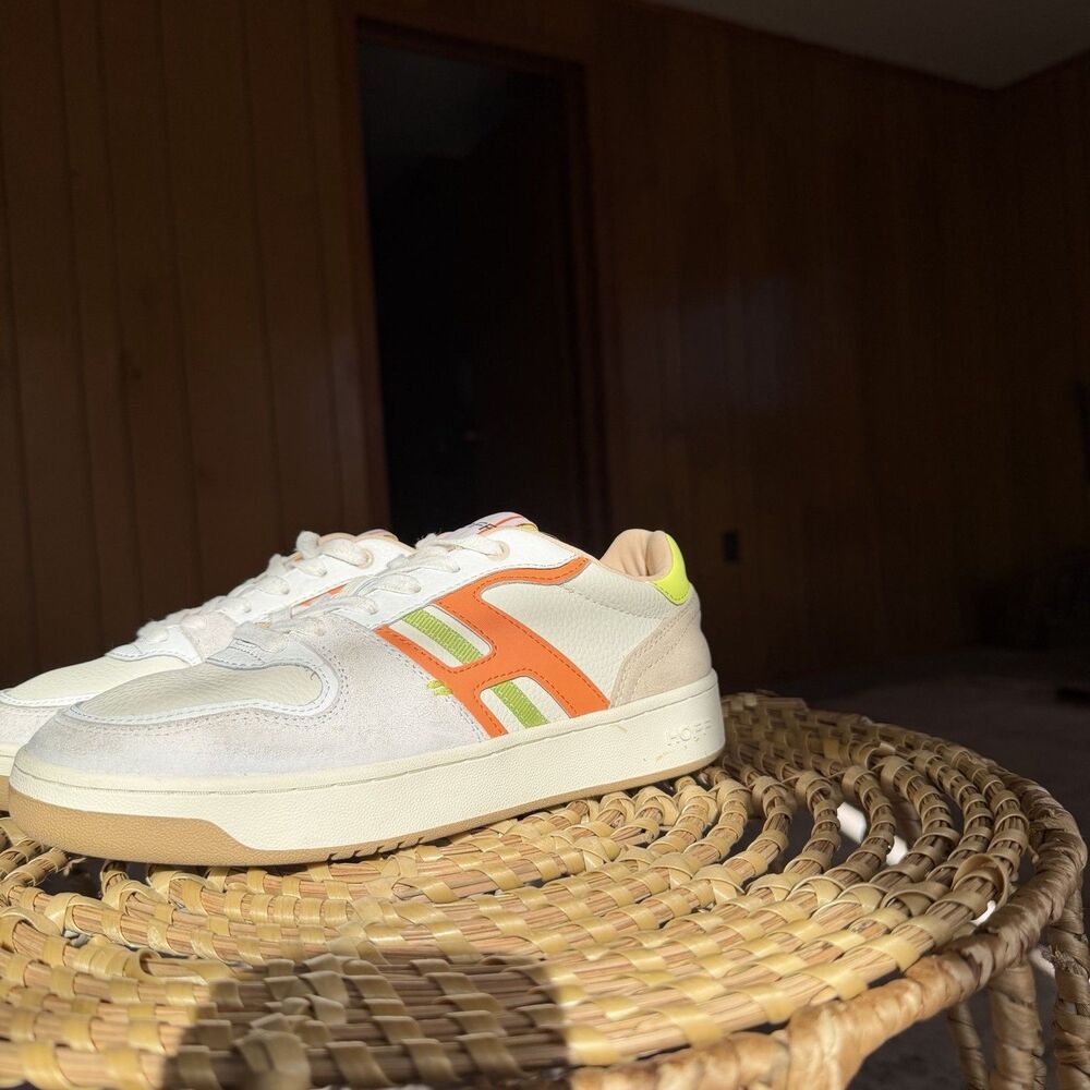 HOFF Gamla Stan Trainers Metro Fl In Multi Beige Cream Sneakers Women’s US 8 - Picture 2 of 16